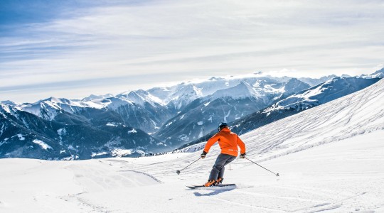 Sonnen-(Ski)-Zeit beim Hauserbauer